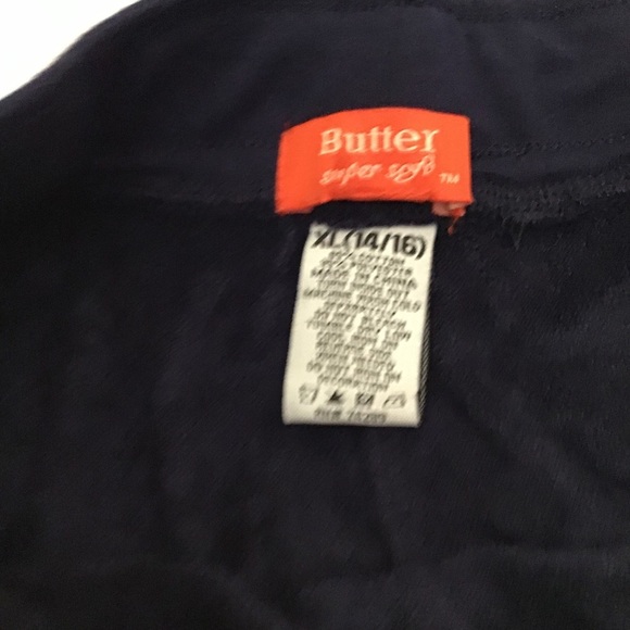 Butter Girl’s Peace Terry Cut Off Short - Picture 3 of 3